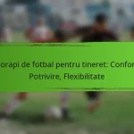 Ciorapi de fotbal pentru tineret: Confort, Potrivire, Flexibilitate
