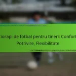 Ciorapi de fotbal pentru tineri: Confort, Potrivire, Flexibilitate
