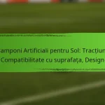 Cramponi Artificiali pentru Sol: Tracțiune, Compatibilitate cu suprafața, Design