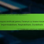 Cramponi Artificiali pentru Terenuri cu Vreme Variată: Impermeabilitate, Respirabilitate, Durabilitate