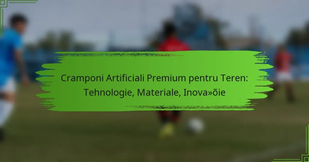 Cramponi Artificiali Premium pentru Teren: Tehnologie, Materiale, Inovație