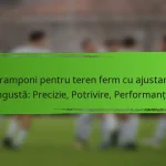 Cramponi pentru teren ferm cu ajustare îngustă: Precizie, Potrivire, Performanță