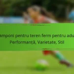 Cramponi pentru teren ferm pentru adulți: Performanță, Varietate, Stil