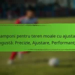 Cramponi pentru teren moale cu ajustare îngustă: Precizie, Ajustare, Performanță