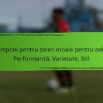 Cramponi pentru teren moale pentru adulți: Performanță, Varietate, Stil