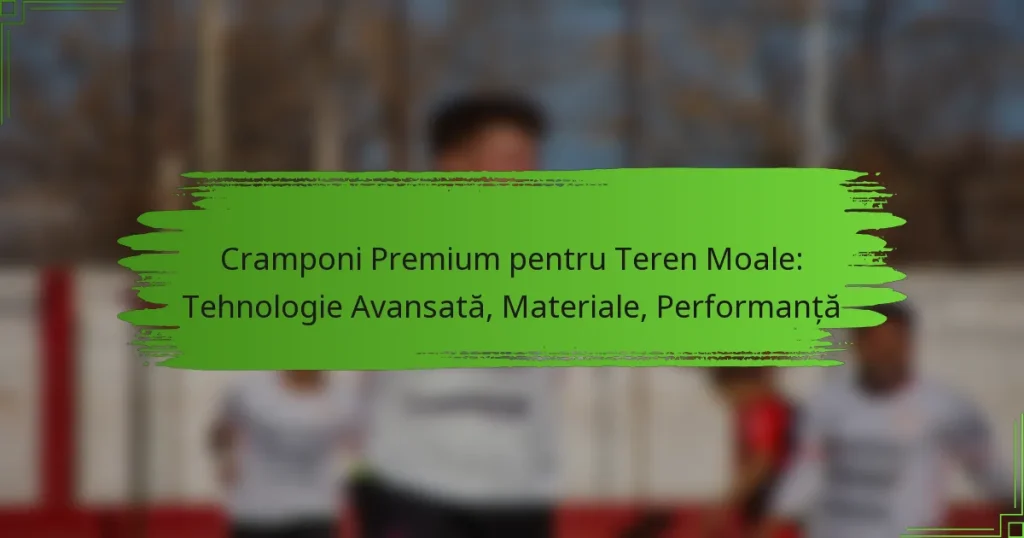 Cramponi Premium pentru Teren Moale: Tehnologie Avansată, Materiale, Performanță
