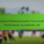 Cramponi Profesionali pentru Teren Artificial: Performanță, Durabilitate, Stil