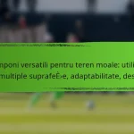 Cramponi versatili pentru teren moale: utilizare pe multiple suprafețe, adaptabilitate, design
